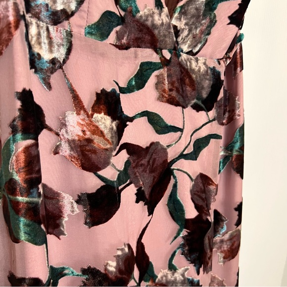 AIDAN MATTOX Sancia Floral Wrap Maci Dress. Size 2 - Picture 10 of 13